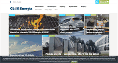 Desktop Screenshot of globenergia.pl